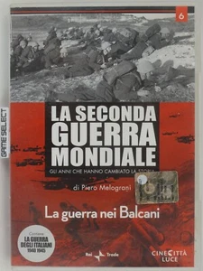 LA SECONDA GUERRA MONDIALE LA GUERRA NEI BALCANI VOL 6 DVD ITALIANO ORIGINALE - Picture 1 of 6