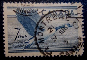 Canada #320 CDS Cancel Montréal, QC  {ebhs17} - Picture 1 of 1