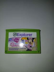 Leap Frog Explorer LeapPad Minnie Mouse Bow-tique Bowtique Game Cartridge - Picture 1 of 1