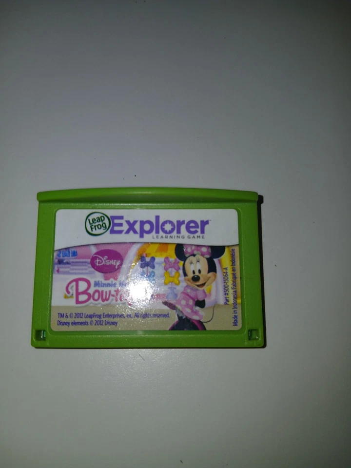 Leap Frog Explorer LeapPad Minnie Mouse Bow-tique Bowtique Game Cartridge  - Image 1 of 1