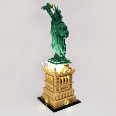 LED Lighting Kit for LEGO 21042 Architecture Statue of Liberty Lighting ONLY, AU - Image 1 of 4