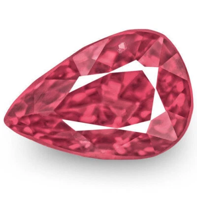 IGI Certified BURMA Spinel 1.09 Cts Natural Untreated Rich Pink Pear - Image 1 of 4