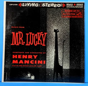 HENRY MANCINI MUSIC FROM MR. LUCKY LP 1960 ORIGINAL GREAT CONDITION! VG+/VG++!!A - Picture 1 of 6