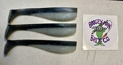 "Boogey Man Bait Co. Ling Bad Lingcod pez roca cebo de atún 7"" cebo de natación cola de remo" Foto 1 de 4