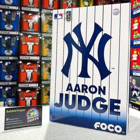 AARON JUDGE New York Yankees "All Rise" Judgement Day MLB 12" Bobblehead Cover
