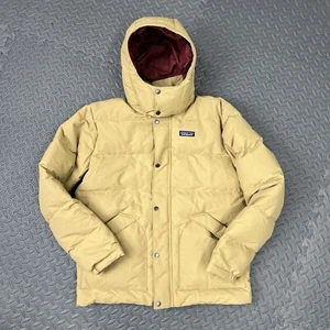 Patagonia Downdrift Jacket Size 2XL Mens Grayling Brown Full Zip Puffer $329 - Picture 1 of 13