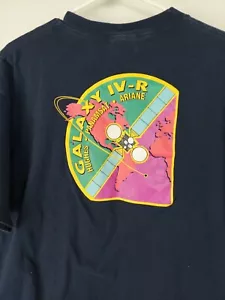 Galaxy IV-R Satellite Men's Graphic Tshirt Sz XL Hughes PanamStat Ariane Space - Picture 1 of 10