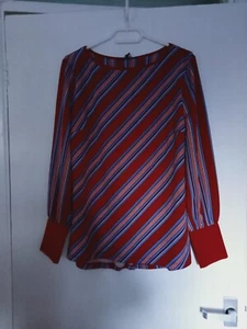 Next Red & Blue Stripe Blouse. Size 12 BNWT - Picture 1 of 4