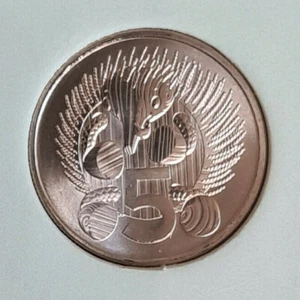 2021 Australian BABY Set - Moneda de cinco centavos 5c - Equidna - Unc Antiguo Juego como Nuevo - Imagen 1 de 2