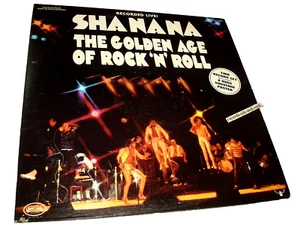 SHA NA NA -THE GOLDEN AGE OF ROCK 'N' ROLL- (2 DISCS W/POSTER) VG+/VG+ VINYL LP - Picture 1 of 2