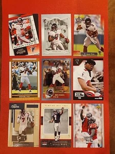 JOLI LOT DE 9 CARTES Michael Vick Atlanta Falcons / Va Tech - Photo 1 sur 3