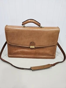 Jack Georges ELEMENTS PROFESSIONAL LEATHER BRIEFCASE Men Bag - Picture 1 of 19