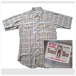 Levis Western Wear In Men's Vintage Casual Shirts for sale | eBay