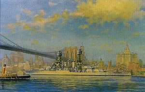 Impresión James Flood Edición Abierta "USS West Virginia" - Imagen 1 de 1