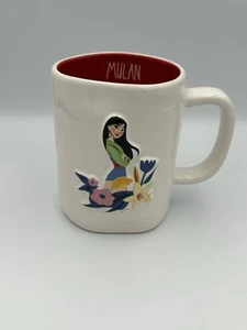 Rae Dunn Disney Princess MULAN Loyal Brave True Double Sided Mug - Picture 1 of 5