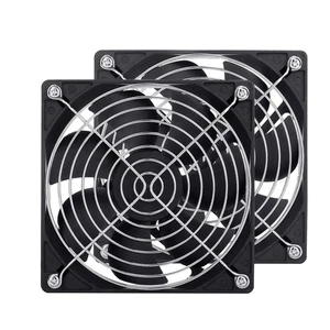 2-Pack 120mm Fan DC 12V Computer Fan 120mm x120mm x 25mm 2-Pin High Performan... - Picture 1 of 7