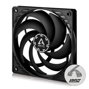 ARCTIC P12 SLIM PWM PST 120 mm Case Fan with PWM Sharing Technology PST PC - Picture 1 of 10