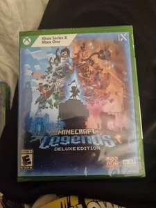 Minecraft Legends - Deluxe Edition (Xbox Series X / Xbox One) Brand New & Sealed - Picture 1 of 3