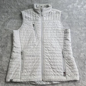 Storm Creek Front Runner Vest Women Large Gray Puffer 120 GSM Insulated Pockets - Picture 1 of 10
