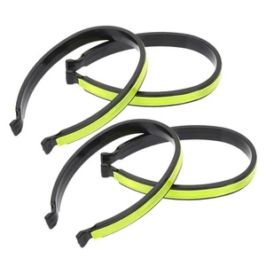 4 Pcs Reflective Trouser Clip Bicycle Clips for Pant Legs Cycling Wrap - Picture 1 of 12