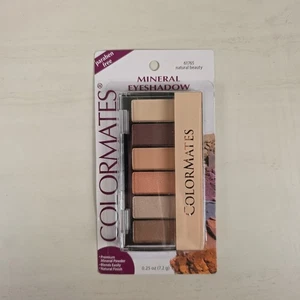 Paleta de sombras de ojos Colormates 6 colores #61765 belleza natural sin parabenos NUEVA - Imagen 1 de 2