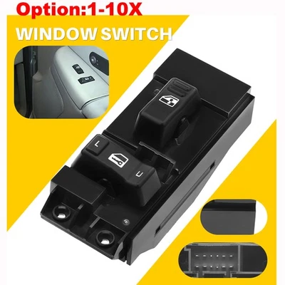 Botón interruptor maestro ventana eléctrica pasajero para 2000-2002 Gmc Yukon XL 1500 2500 Foto 1 de 4