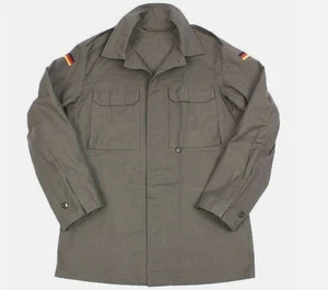 Chaqueta de campo Moleskin del ejército alemán - verde oliva (NUEVA) - Imagen 1 de 2