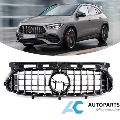 For Mercedes-Benz H247 GLA200 2020-2023 GT Front Bumper Grille Grill Cover - Image 1 of 4