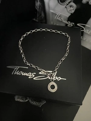 Genuine Thomas Sabo Classic Fine Charm Bracelet RRP £35 Size Large (19cm) - Image 1 of 4