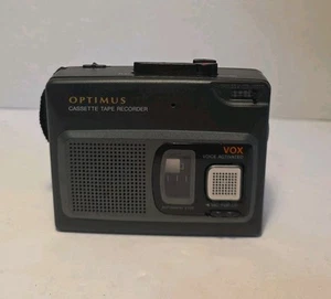 Grabadora de cinta Radio Shack Optimus CTR-115 VOX activada por voz - Imagen 1 de 7