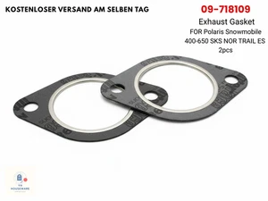 09-718109 Auspuffdichtung für Polaris Snowmobile 400-650 SKS NOR TRAIL ES x2St - Bild 1 von 10