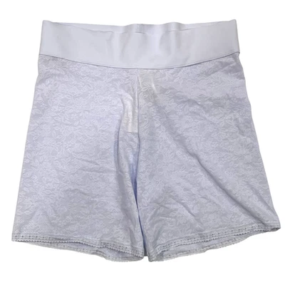 NWT AERIE Smoothez High Waisted Boyshort Pantie Sz S-M-L-XL Light Blue Lace - Image 1 of 4