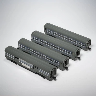 Vintage Williams Electric Model Streamliner Trains New York Central 4 Pc Set - Image 1 of 4