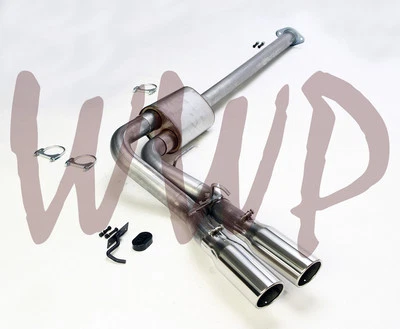 Stainless Single Pre-Axle Exit 3" CatBack Exhaust System Dual 15-20 Ford F150 - Image 1 of 3