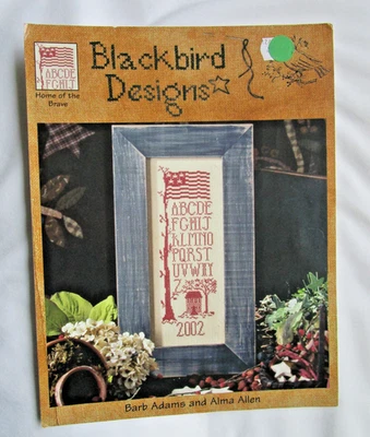 Blackbird Designs "Home of the Brave" Counted Cross Stitch Pattern - Image 1 of 3