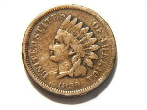 1859 VG *Copper Nickel* Indian Head Cent,  Nice Lower Priced Vintage Coin - Picture 1 of 2