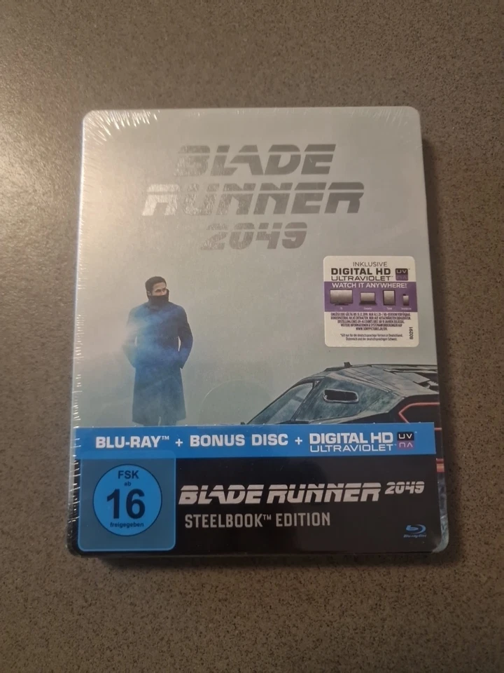 Blade Runner 2049 -Steelbook (Blu-ray, 2018, 2 Discs)