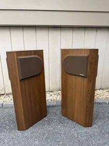 Set of 2 Bose 401 Direct Reflecting Speakers w/ Stereo Space Array WORKS - Picture 1 of 9