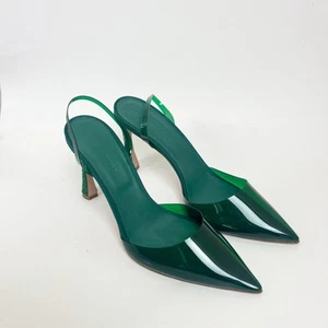Kendall Mills Green Icon Pumps Size 40 $525 - Picture 1 of 7