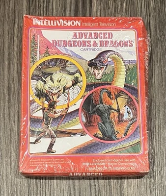 Advanced Dungeons & Dragons Intellivision Videogame Brand New Sealed 1982 - Image 1 of 2