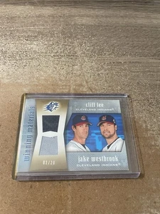 2005 SP SPx Winning Materials Dual Jersey Cliff Lee Jake Westbrook /20 - Picture 1 of 2