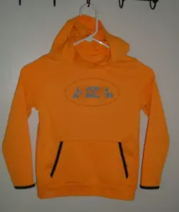 Under Armour ColdGear Youth XS Loose Yellow Hooded Sweatshirt - Picture 1 of 3