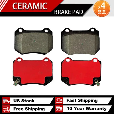 Rear Ceramic Brake Pads D2118 for Subaru WRX STI 2018 - Image 1 of 4