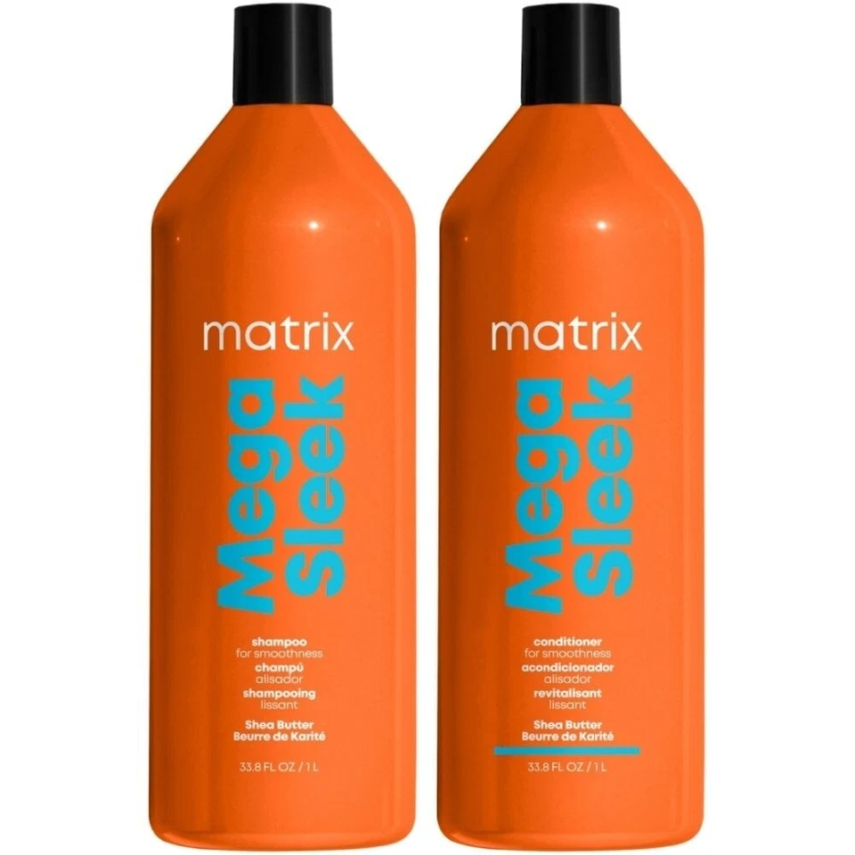 Matrix Total Results Mega sleek Shampoo & Conditioner LITRES/1000ml - Image 1 of 1