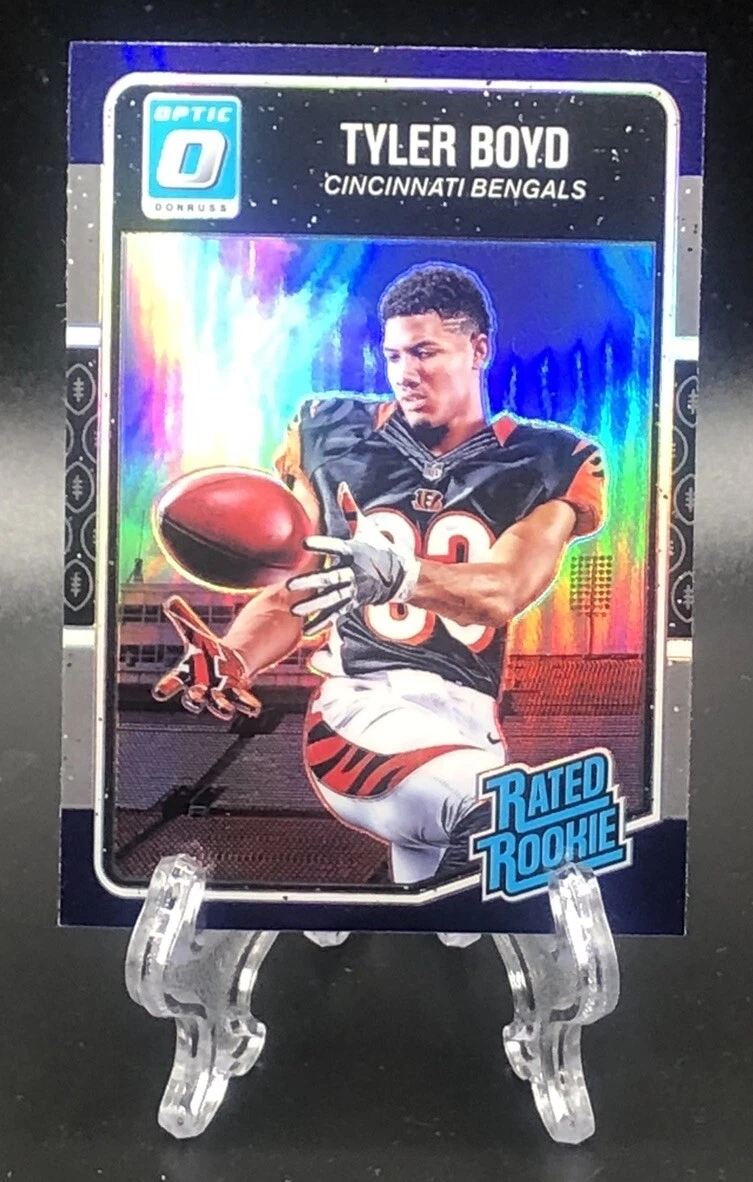 2016 Donruss Optic Tyler Boyd Rated Rookie #197 Cincinnati Bengals - Purple Holo