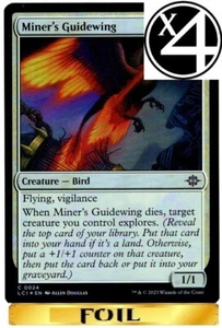 4x - Miner's Guidewing - FOIL - x4 - The Lost Caverns of Ixalan - C NM MTG - Bild 1 von 1