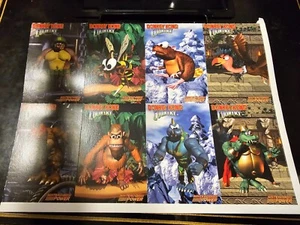 Donkey Kong County SNES Nintendo Power Cards Insert - Picture 1 of 3