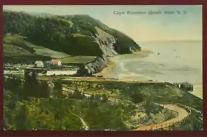 SOUTH SIDE CAPE BLOMIDON NOVA SCOTIA NS CANADÁ POSTAL DE COLECCIÓN 100810 OS - Imagen 1 de 2
