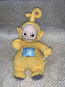 2002 Stoffpuppe Geoffrey sprechend gelb Laa Laa Teletubbies Plüschpuppe 17 Zoll groß - Bild 1 von 6