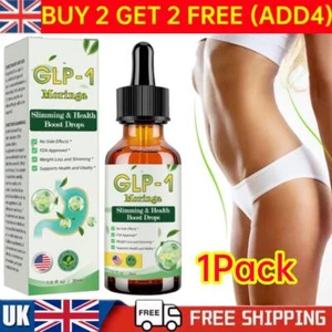 1 Pack GLP - 1 Moringa Slimming Health Boost Drops Liquid 30ml | HOT - Picture 1 of 4